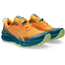 Asics Gel Trabuco 12 Stadium Orange / Matcha Mesh Running Trainers Trail Shoes