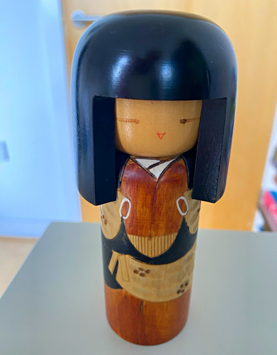 Japanese kokeshi wooden - japanese,