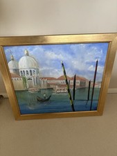 Framed Painting Of Venice