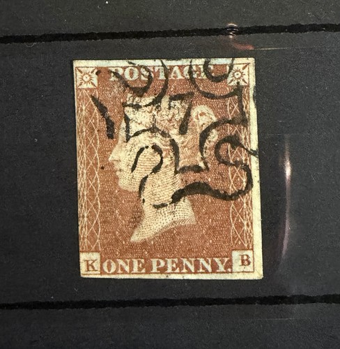 1841 red cancelled a - 1841, 7