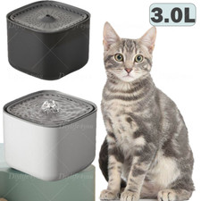 3L Cat Water Fountain Pet Dog Drinking Fountain Water Bowl Automatic Dispenser