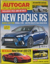 Autocar magazine 4 February