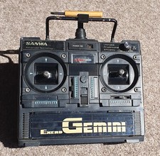 Sanwa Exerd Gemini 40mhz Transmitter Vintage Retro RC