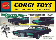 CORGI TOYS GREEN HORNET BLACK