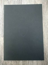 LAMBORGHINI Clothing Jacket Bag Briefcase T Shirt Umbrella Belt Brochure 2001