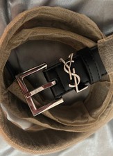 Silver YSL women’s belt 