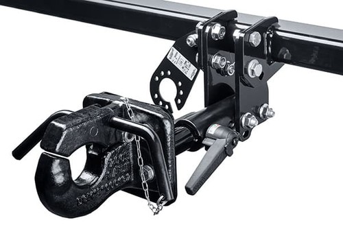 Horizontal detachable towbar - detachable,