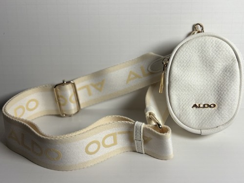 Aldo white cross - cross-body, coin