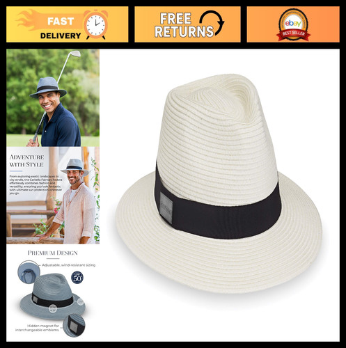 Men fairway fedora hat upf - fedora,