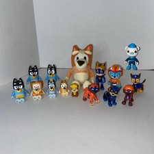 15 Toy Lot Bluey, Paw Patrol