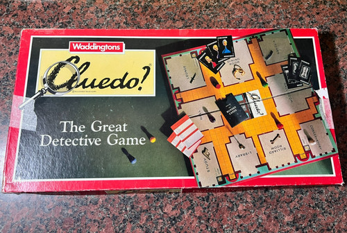 Waddingtons 1990 cluedo - waddingtons,