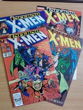 Uncanny X-Men  240 241 242 243 Inferno Claremont Silvestri Marvel Comics