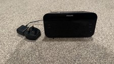 Philips Digital Alarm Clock Radio – Black – New Opened Unused