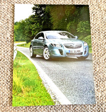 VAUXHALL INSIGNIA 2.8 VXR - FRAMEABLE COLLECTIBLE CLASSIC CAR POSTER IMAGE