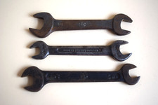 Antique SPANNERS, good condition. different names , Jenbro, HM , ssp