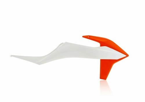 Ktm radiator scoops shrouds - ktm, sx