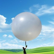 Balloon Professional Weather Balloon Round Latex Balloon 120'' Large Inflatable