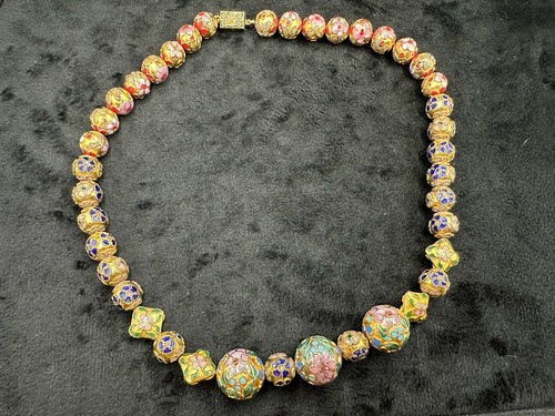 Vintage cloisonne - 18”,