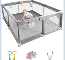 Grey colour Large Baby Playpen