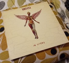 RARE LP VINYL NIRVANA ALBUM IN UTERO GEF 24536 EUROPE 1ST PRESS 1993