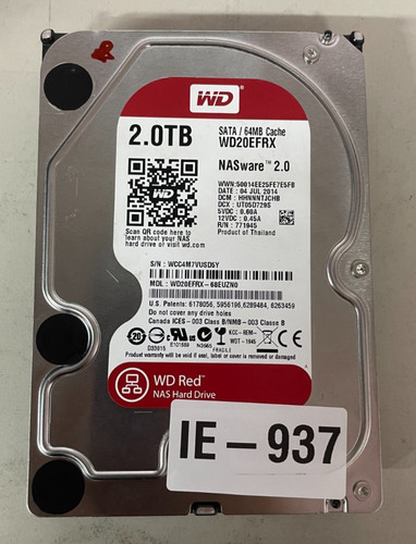 Western digital 2tb red - western,