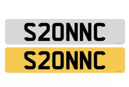 Private registration number - registration,