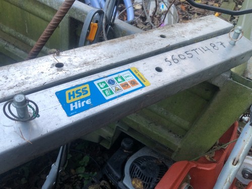 Genie fork lift extensions - fork,