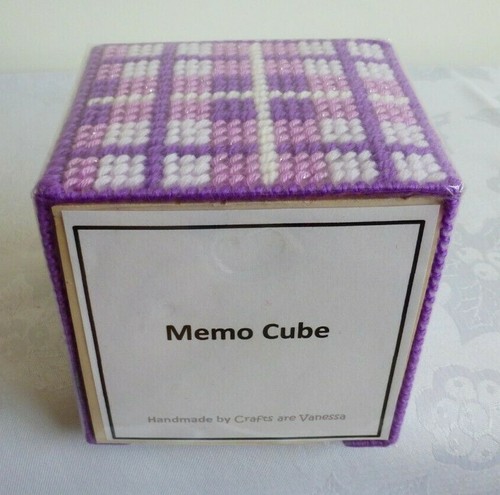 Lavender white tartan remember - white,