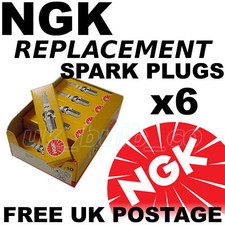 6x NGK Replacement SPARK PLUGS