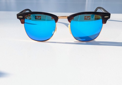 Ray ban sunglasses blue - blue, mirror