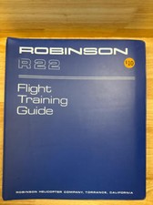 Robinson R22 Flight Training Guide 1986 edition