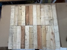 Reclaimed Pallet Wood - Wall Cladding Timber Planks Boards - 1sqm