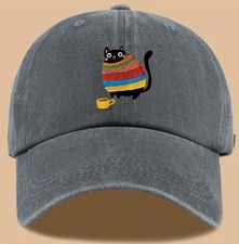 Colourful Cat Hat Baseball Cap