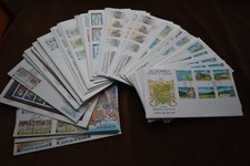 Alderney first day covers - alderney,