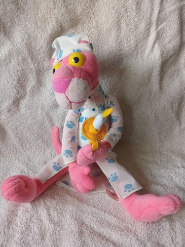 Pink panther plush soft - pink,