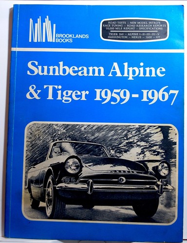 Sunbeam alpine tiger - sunbeam,