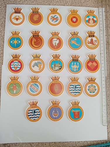 Royal navy ships crest padded - royal,