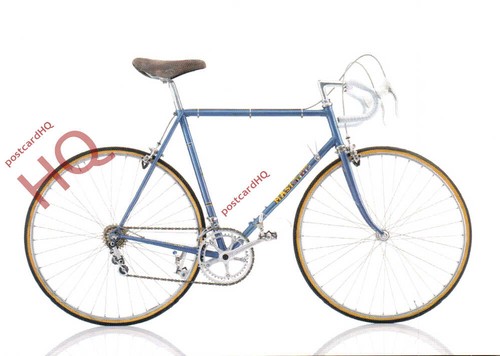 Picture postcard bicycle - picture, postcard_