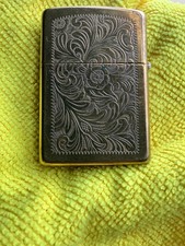 zippo brass?plated? venetian