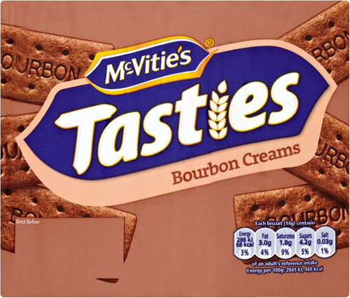 Mcvitie tasties custard - mcvitie's,