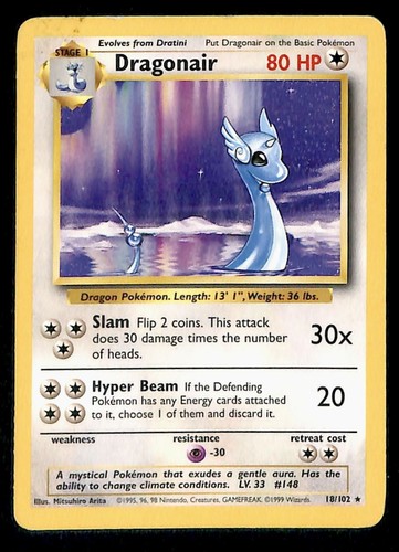 Dragonair base set - dragonair,