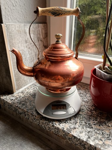Vintage copper kettle rio - copper,