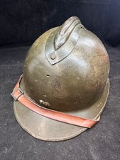 Original WW2 French Army M-1926 Adrian Helmet - Complete with Liner & Chinstrap