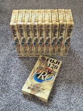 10x Fujifilm Fuji Super VHS