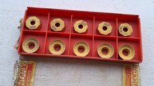 10 Sandvik carbide tips RCKT 13 04 M0-PM 4030 ( RCKT1204M0 1204M0 coromill 200