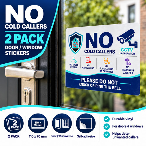 Cold callers pack door - pack,