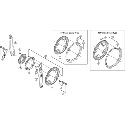 Shimano spares bicycle - shimano,