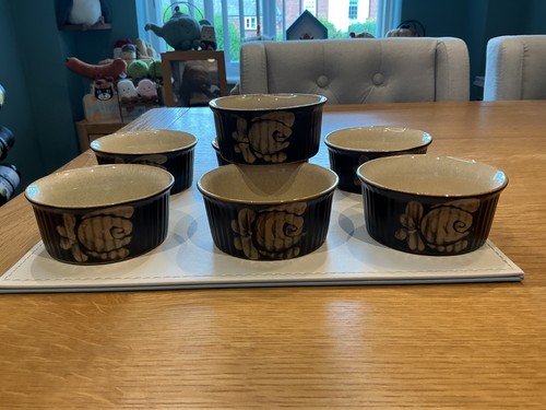 Denby bakewell ramekins x 7 - ,
