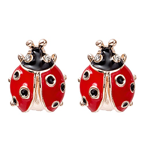 Ladybug earrings animal - ladybug,