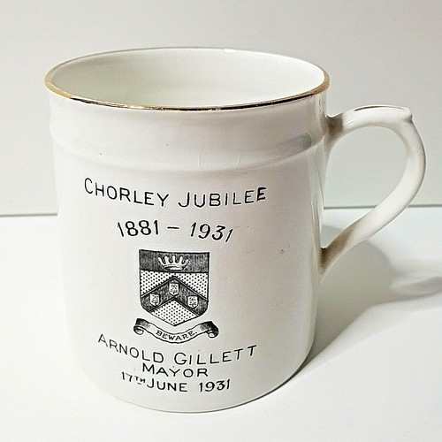 Chorley jubilee cup - cup, 1931